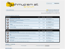 Tablet Screenshot of forum.shmupemall.com